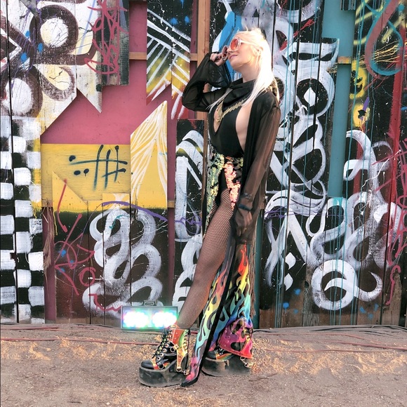 Sequin Wrap Skirt - Picture 3 of 5